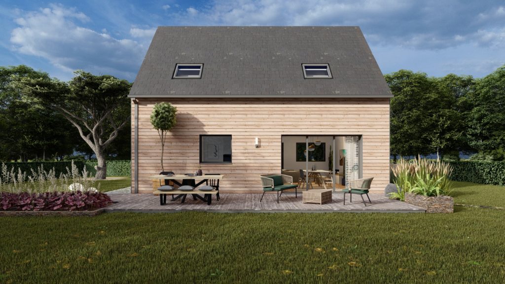 Maison+Terrain de 5 pièces avec 4 chambres à Romille 35850 – 232350 € - DIME-26-06-16-131