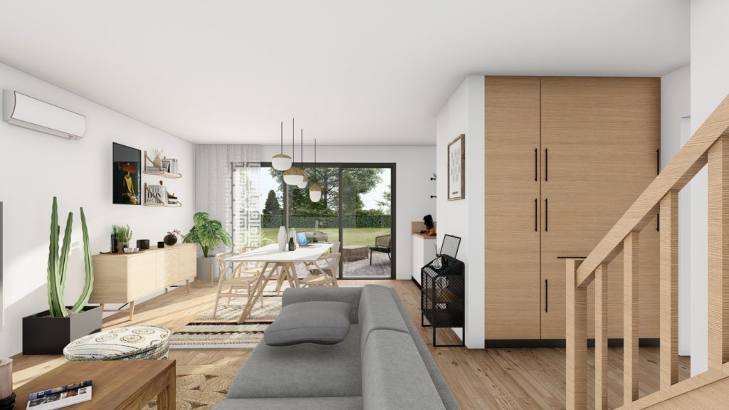 Maison+Terrain de 5 pièces avec 4 chambres à Romille 35850 – 232350 € - DIME-26-06-16-131