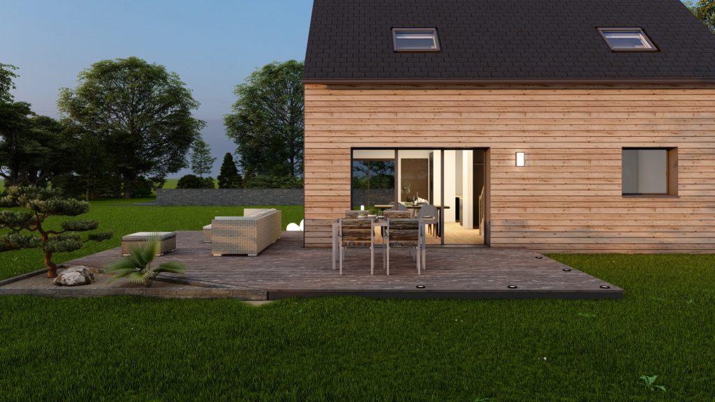 Maison+Terrain de 5 pièces avec 4 chambres à Livre-sur-Changeon 35450 – 259800 € - DIME-26-06-16-114