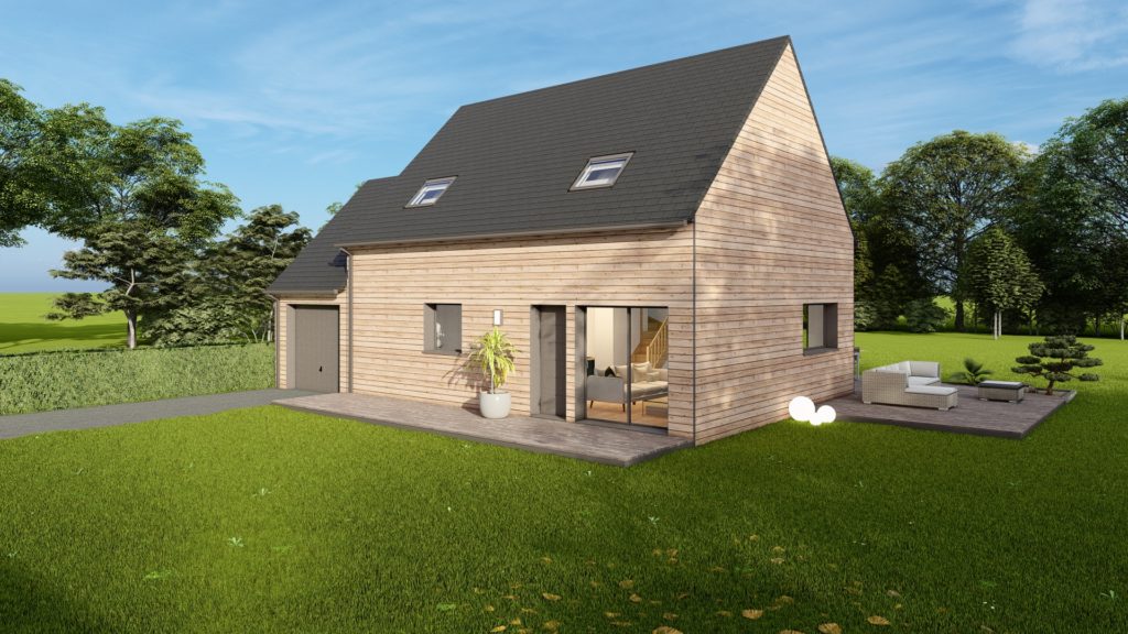 Maison+Terrain de 5 pièces avec 4 chambres à Livre-sur-Changeon 35450 – 259800 € - DIME-26-06-16-114