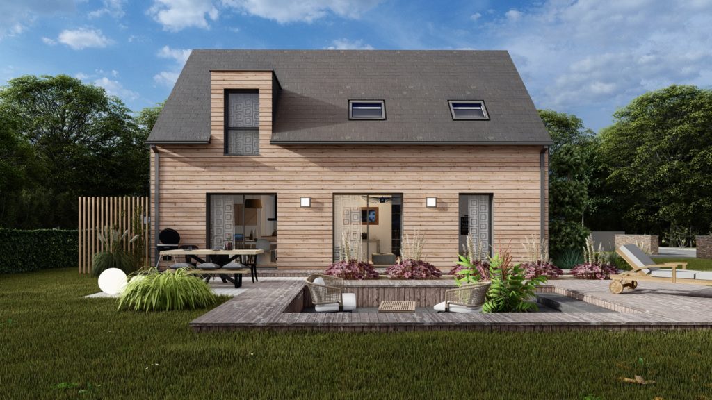 Maison+Terrain de 5 pièces avec 4 chambres à La-Bouexiere 35340 – 331700 € - DIME-26-06-17-10