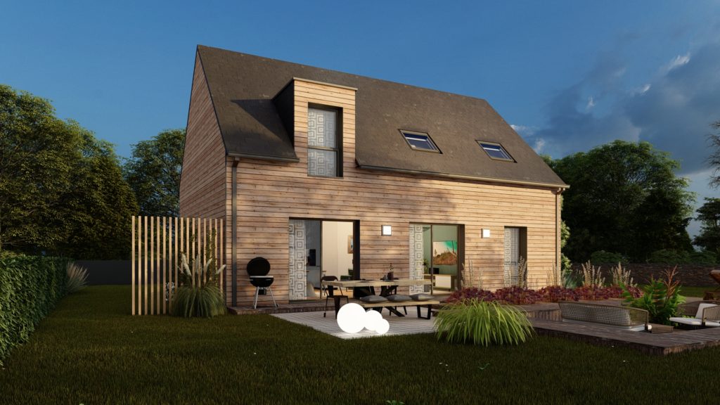 Maison+Terrain de 5 pièces avec 4 chambres à La-Bouexiere 35340 – 331700 € - DIME-26-06-17-10