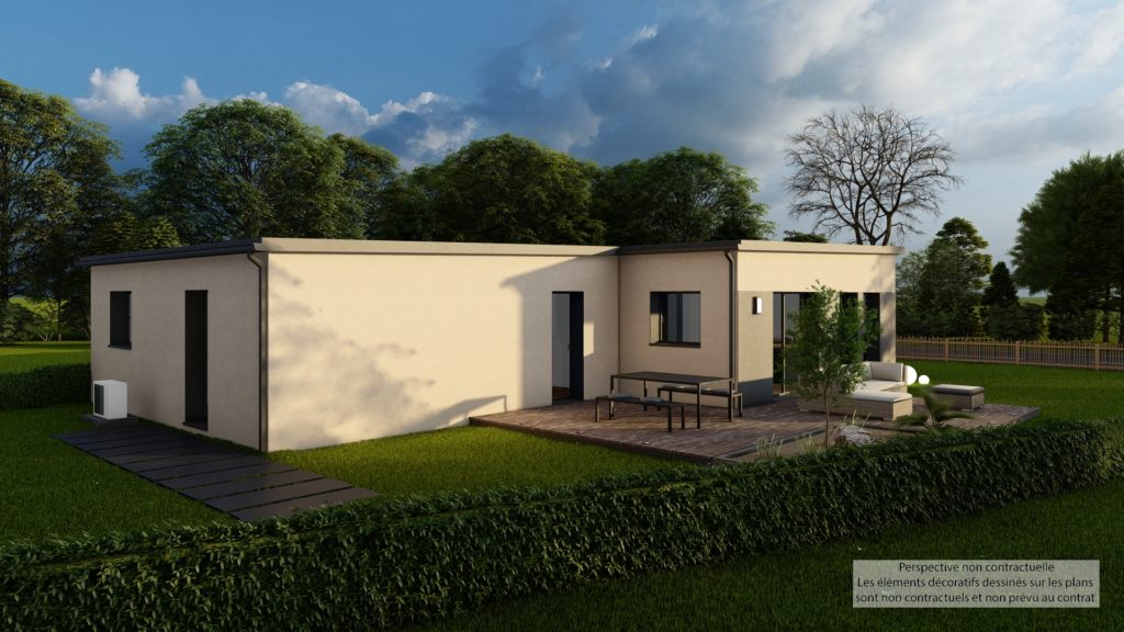 Maison+Terrain de 4 pièces avec 3 chambres à Lisle-sur-Tarn 81310 – 269000 € - SAET-26-06-22-24