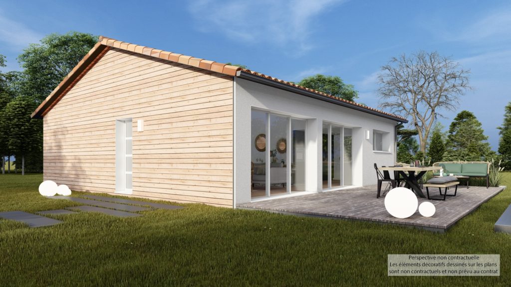 Maison+Terrain de 3 pièces avec 2 chambres à Lisle-sur-Tarn 81310 – 250000 € - SAET-26-06-22-25