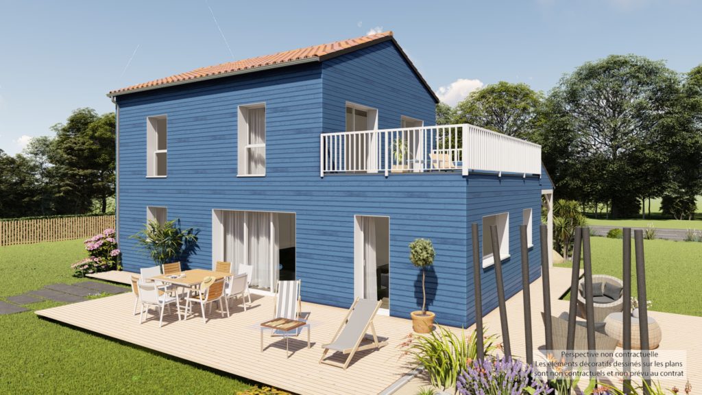 Maison+Terrain de 4 pièces avec 3 chambres à Cadalen 81600 – 272500 € - SAET-26-07-06-36