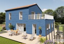 Maison+Terrain de 4 pièces avec 3 chambres à Cadalen 81600 – 272500 € - SAET-26-07-06-36
