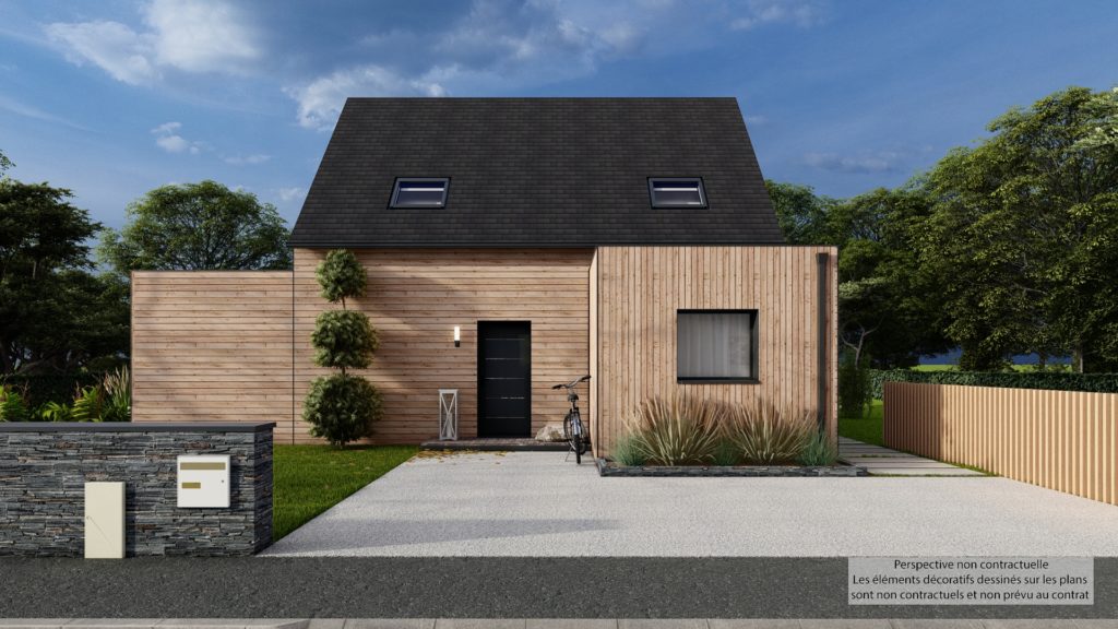 Maison+Terrain de 5 pièces avec 4 chambres à Melesse 35520 – 349500 € - DIME-26-06-16-124