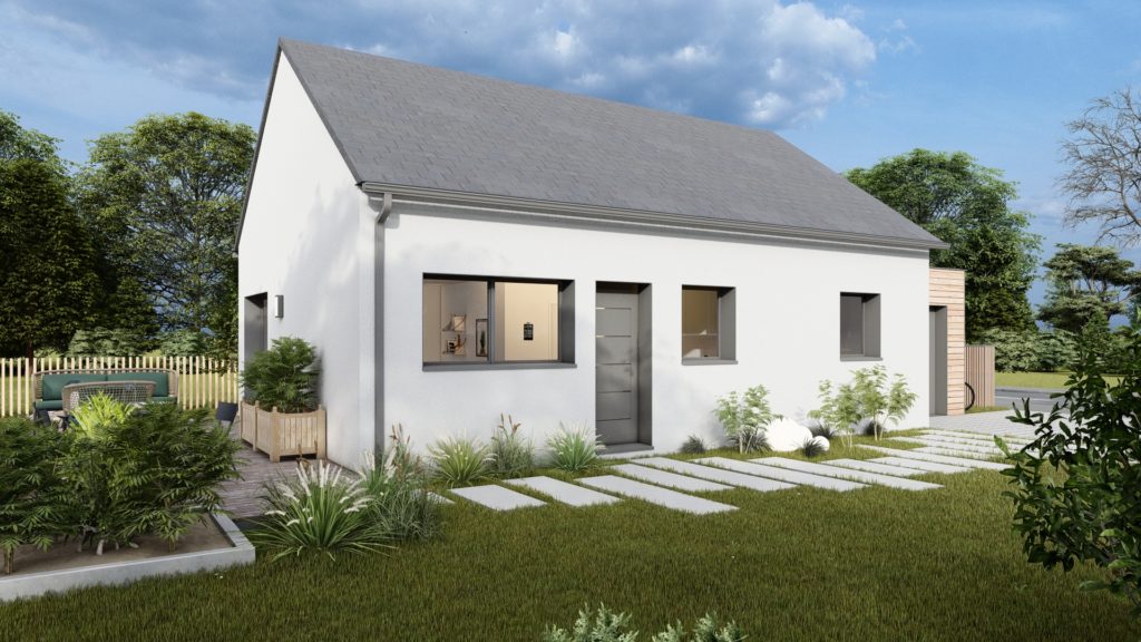 Maison+Terrain de 3 pièces avec 2 chambres à Dol-de-Bretagne 35120 – 237000 € - DIME-26-06-16-90