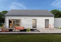 Maison+Terrain de 4 pièces avec 3 chambres à Romille 35850 – 231500 € - DIME-26-06-16-130