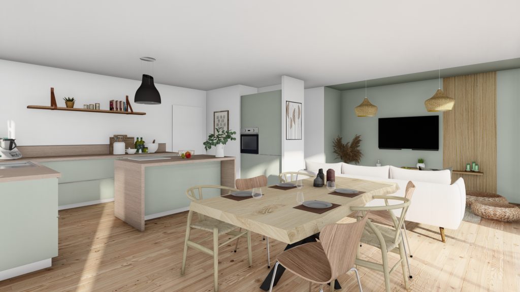 Maison+Terrain de 4 pièces avec 3 chambres à Romille 35850 – 270000 € - DIME-26-06-17-20
