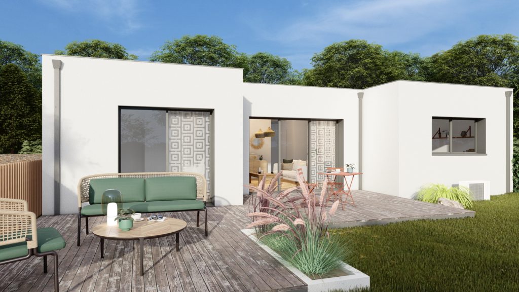 Maison+Terrain de 4 pièces avec 3 chambres à Saint-Aubin-d&rsquo;Aubigne 35250 – 272898 € - DIME-26-06-16-138