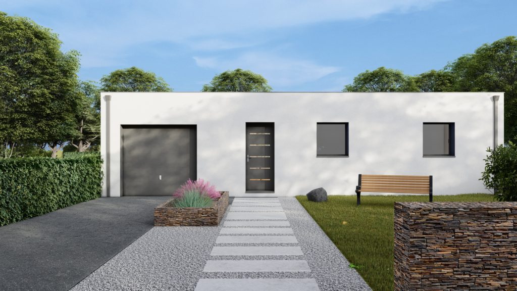 Maison+Terrain de 4 pièces avec 3 chambres à Saint-Aubin-d&rsquo;Aubigne 35250 – 272898 € - DIME-26-06-16-138