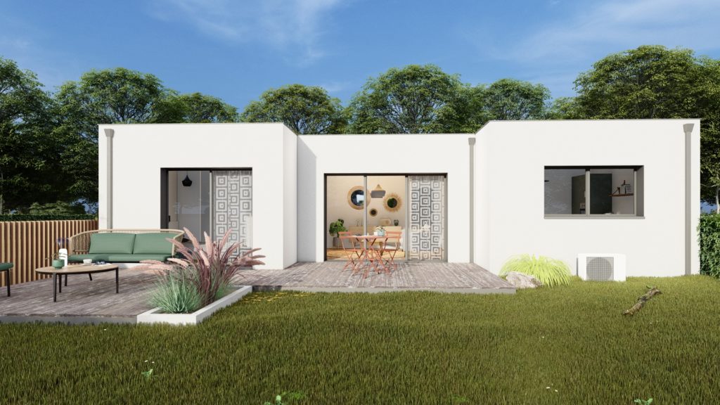 Maison+Terrain de 4 pièces avec 3 chambres à Saint-Aubin-d&rsquo;Aubigne 35250 – 272898 € - DIME-26-06-16-138
