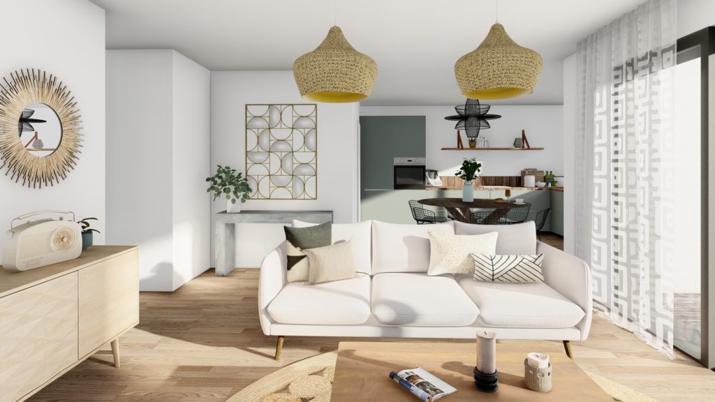 Maison+Terrain de 4 pièces avec 3 chambres à Saint-Aubin-d&rsquo;Aubigne 35250 – 272898 € - DIME-26-06-16-138