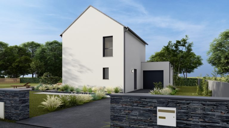 Maison+Terrain de 5 pièces avec 4 chambres à Chateaugiron 35410 – 312350 € - DIME-26-06-16-72
