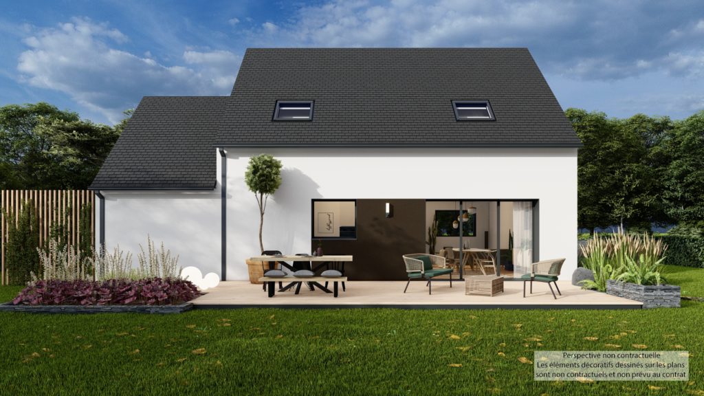 Maison+Terrain de 5 pièces avec 4 chambres à Betton 35830 – 358368 € - DIME-26-06-16-54