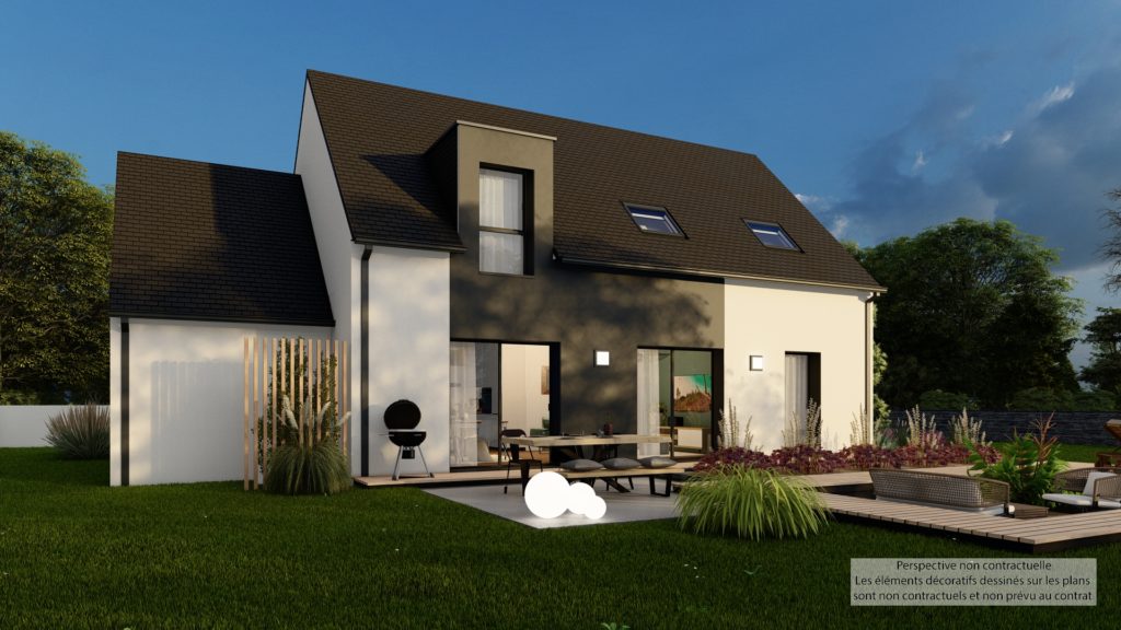 Maison+Terrain de 5 pièces avec 4 chambres à Vitre 35500 – 342900 € - DIME-26-07-24-39