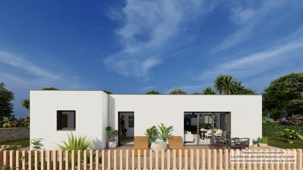 Maison+Terrain de 5 pièces avec 2 chambres à Guerande 44350 – 375000 € - BEHA-26-06-30-3