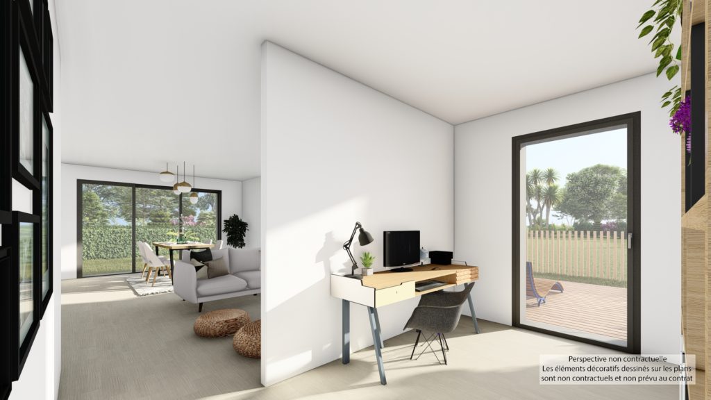 Maison+Terrain de 5 pièces avec 2 chambres à Guerande 44350 – 375000 € - BEHA-26-06-30-3