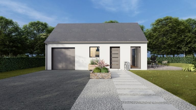 Maison+Terrain de 5 pièces avec 3 chambres à Guerande 44350 – 304700 € - BEHA-26-06-30-2