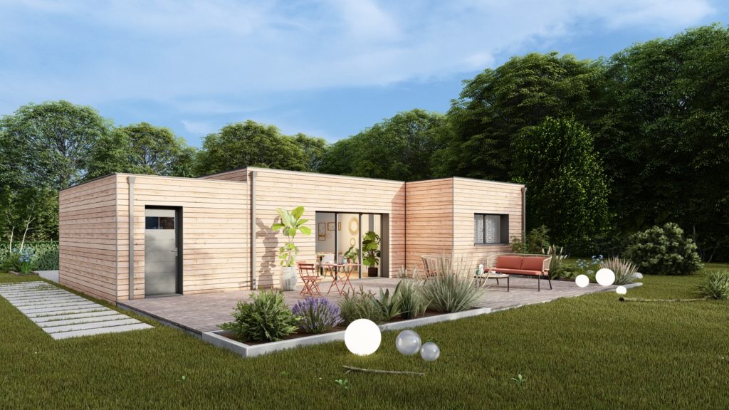 Maison+Terrain de 4 pièces avec 2 chambres à Camors 56330 – 194400 € - STJE-26-07-01-50