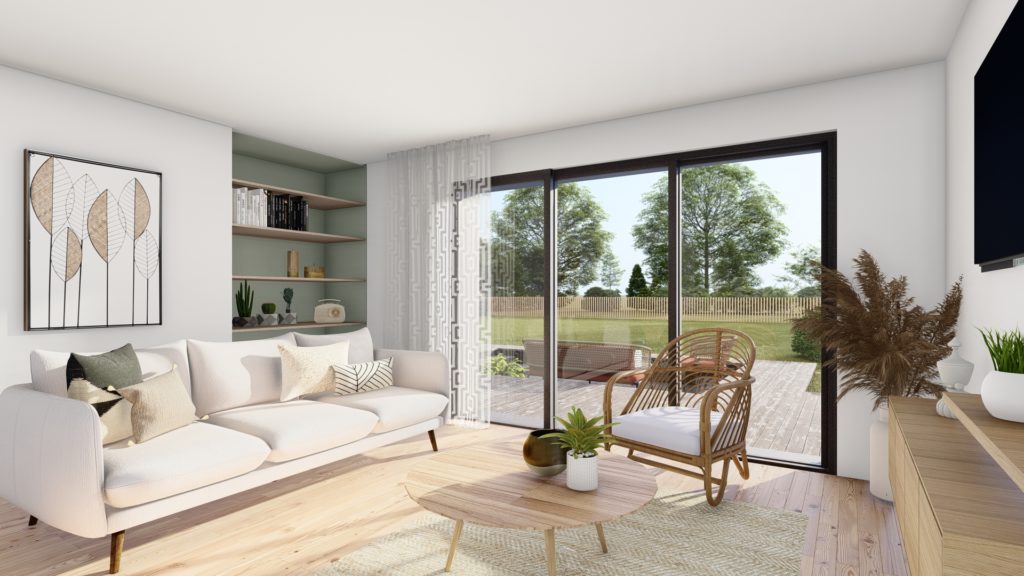 Maison+Terrain de 5 pièces avec 3 chambres à Camors 56330 – 219400 € - STJE-26-07-01-49