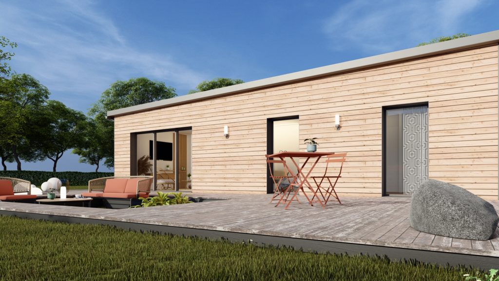 Maison+Terrain de 5 pièces avec 3 chambres à Camors 56330 – 205400 € - STJE-26-07-01-29