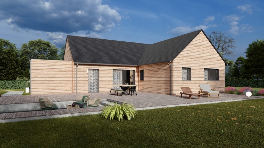 Maison+Terrain de 6 pièces avec 4 chambres à Camors 56330 – 220900 € - STJE-26-07-01-28