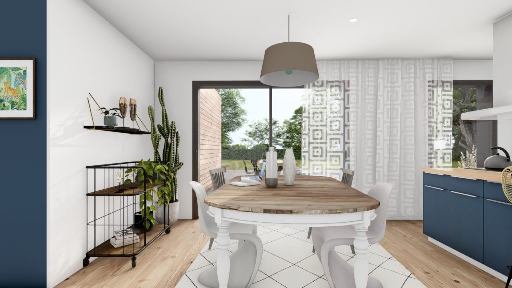 Maison+Terrain de 6 pièces avec 4 chambres à Camors 56330 – 234400 € - STJE-26-07-01-27