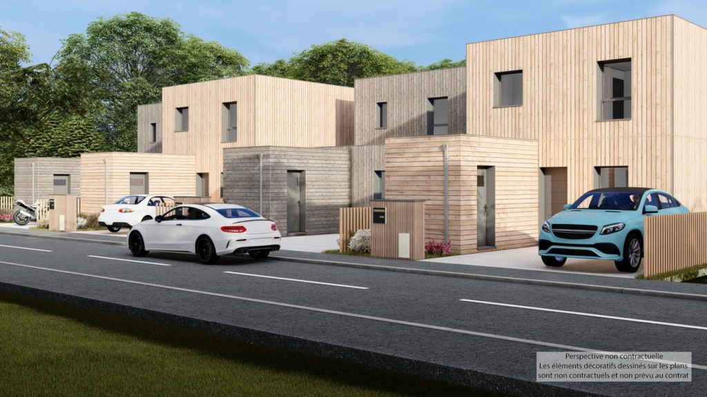 Maison+Terrain de 4 pièces avec 3 chambres à L&rsquo;Hermitage 35590 – 265580 € - EPLA-26-07-09-31