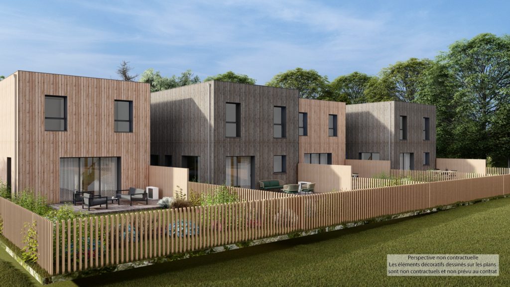 Maison+Terrain de 4 pièces avec 3 chambres à L&rsquo;Hermitage 35590 – 265580 € - EPLA-26-07-09-31