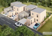 Maison+Terrain de 4 pièces avec 3 chambres à L&rsquo;Hermitage 35590 – 265580 € - EPLA-26-07-09-31