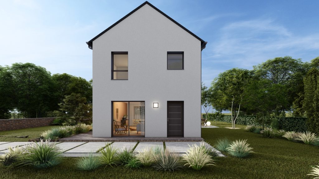 Maison+Terrain de 4 pièces avec 3 chambres à Chartres-de-Bretagne 35131 – 221834 € - DIME-26-08-03-7