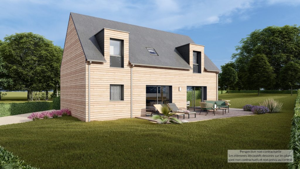 Maison+Terrain de 6 pièces avec 5 chambres à Pluneret 56400 – 448900 € - STJE-26-09-07-55