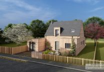 Maison+Terrain de 6 pièces avec 4 chambres à Garlan 29610 – 299900 € - CDER-26-10-08-48