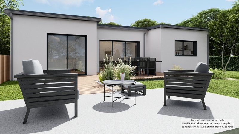 Maison+Terrain de 6 pièces avec 4 chambres à Gosne 35140 – 292014 € - MCHO-23-08-07-37
