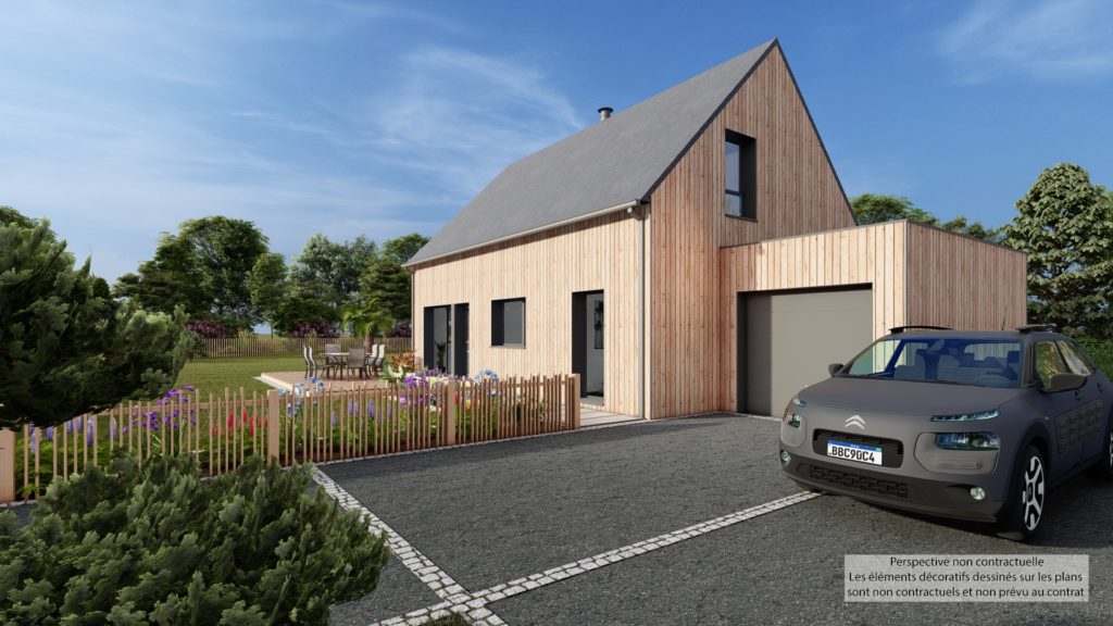 Maison+Terrain de 4 pièces avec 3 chambres à Brece 35530 – 307850 € - DIME-26-10-22-180