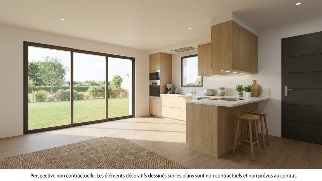 Maison+Terrain de 3 pièces avec 2 chambres à Semussac 17120 – 252908 € - OLNA-26-10-24-5