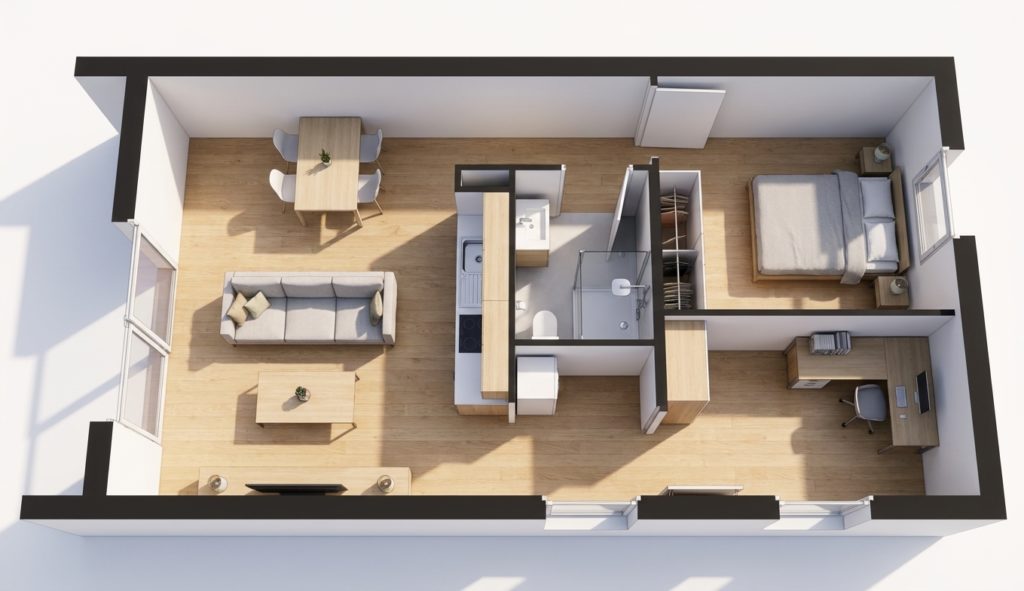 Maison+Terrain de 2 pièces avec 1 chambres à Argentre-du-Plessis 35370 – 176000 € - JOKE-26-10-23-1