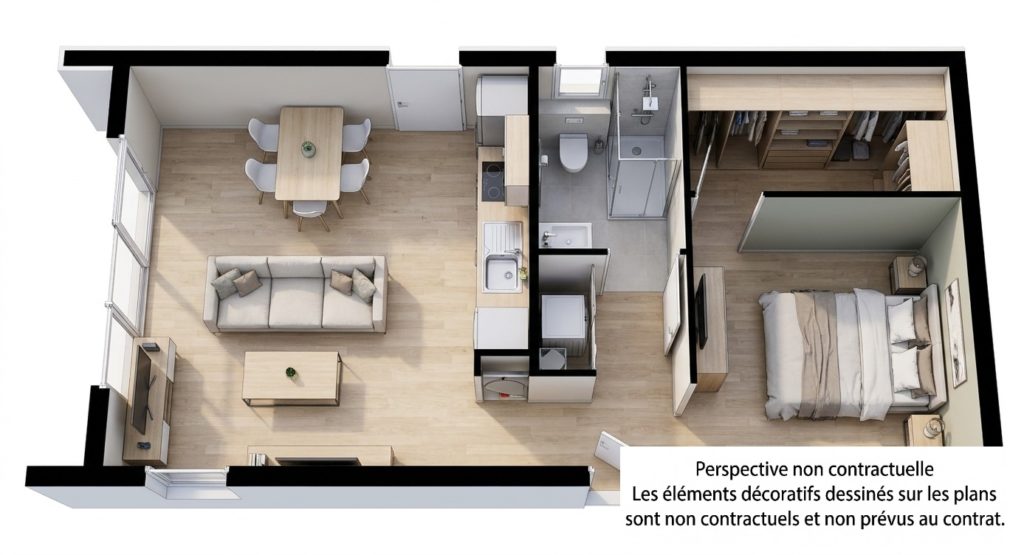 Maison+Terrain de 2 pièces avec 1 chambres à Saint-Martin-des-Champs 29600 – 195438 € - CDER-26-10-22-24